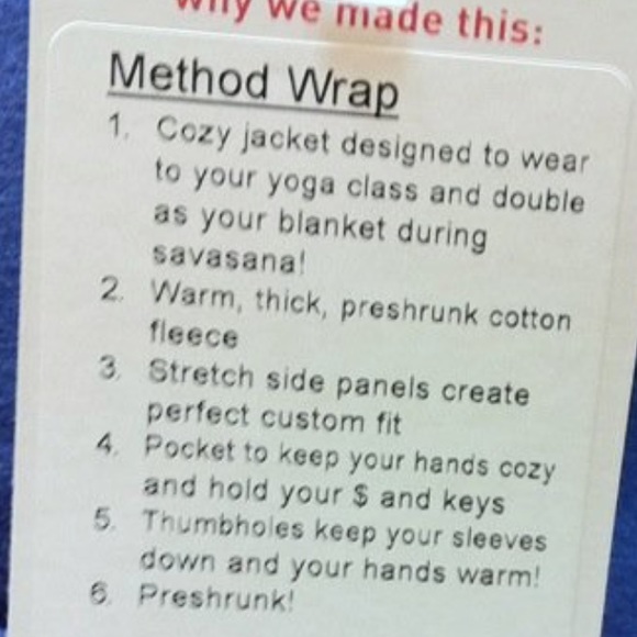 Lululemon METHOD Wrap!  Grey Sz 10 RARE 🦄! - Picture 10 of 13